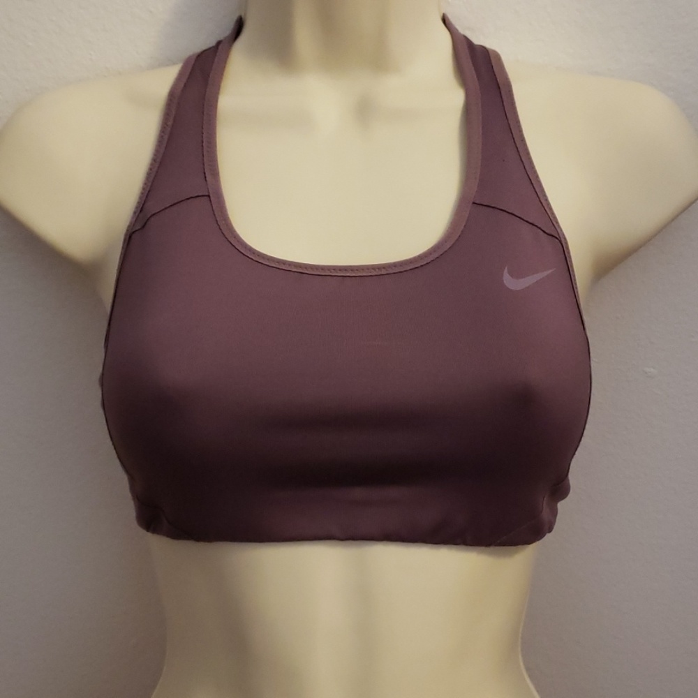 Nike Dri-Fit XS Purple Racerback Sports Bra - Picture 2 of 7